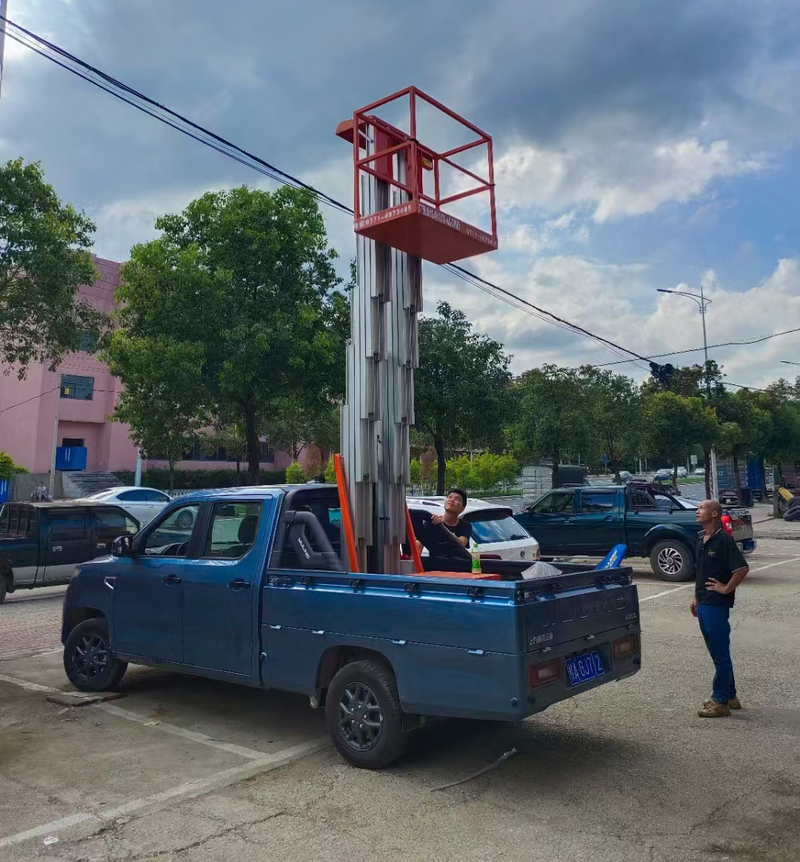 南昌车载铝合金式高空作业车